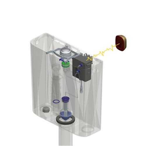 Wireless Sensor Toilet Flush Kit